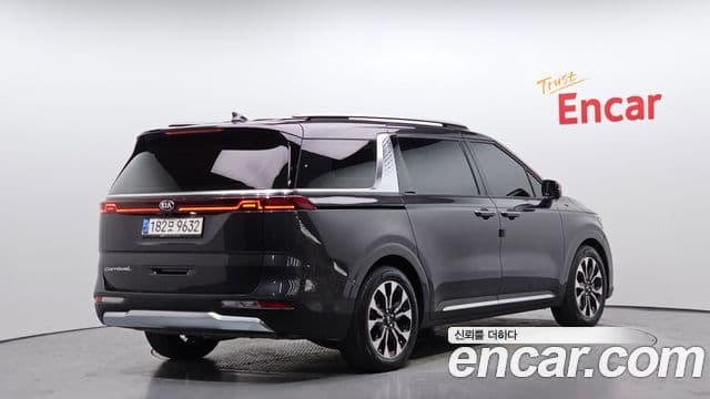 Kia Canival Gasoline 9 seater Signature 2021 — фото 1
